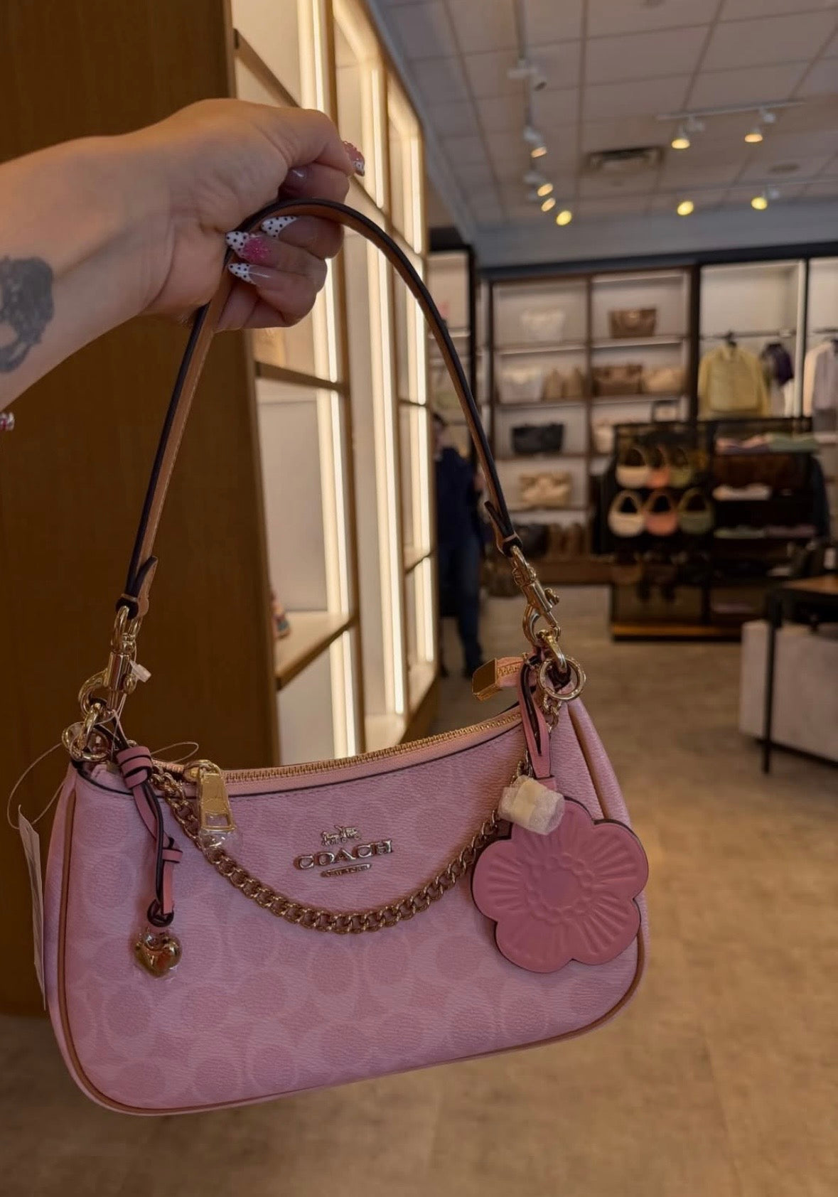The Powder Pink Shoulder Bag
