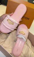 Powder Pink Slides